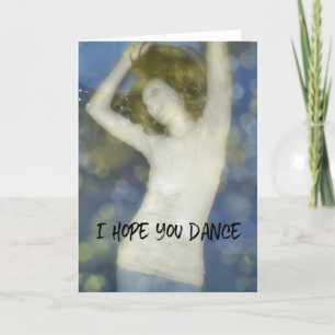 DANCE Greeting Card