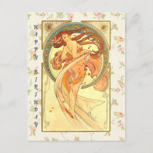 Dance, Happy Birthday Postcard