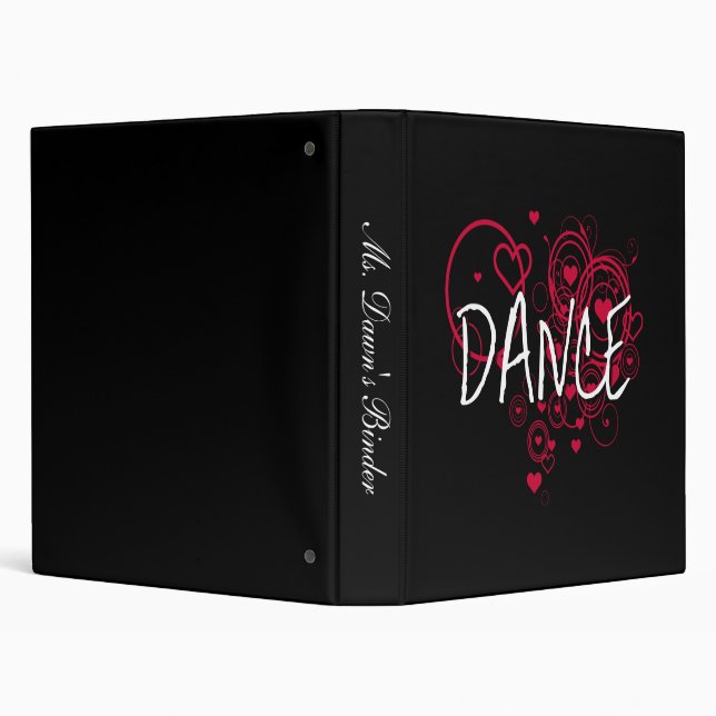 Dance Hearts Binder (Background)