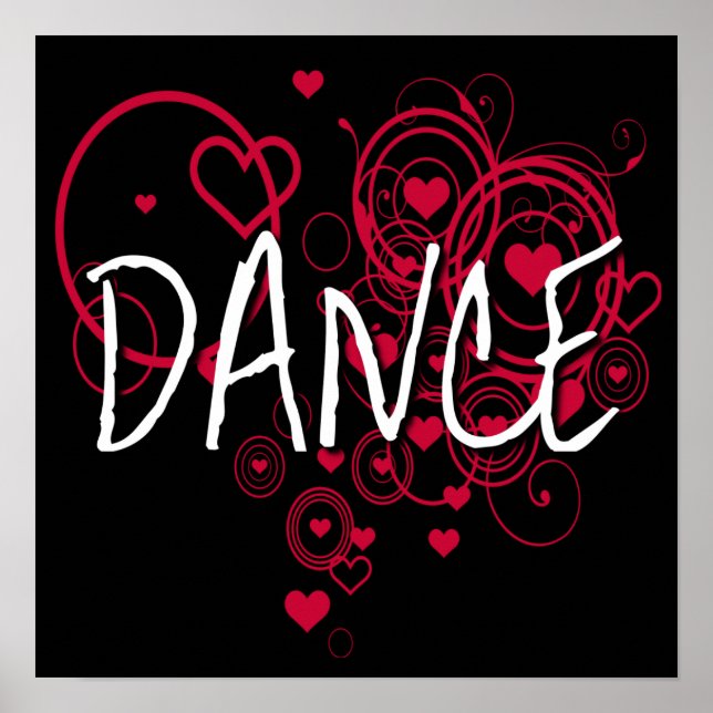 Dance Hearts Poster (Front)