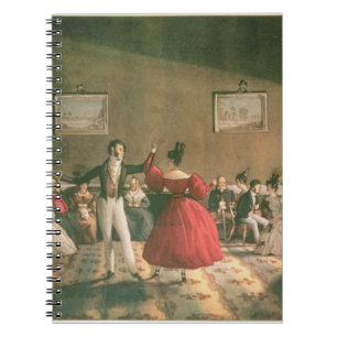 Dance in a Salon in Buenos Aires, c.1831 (w/c on p Notebook