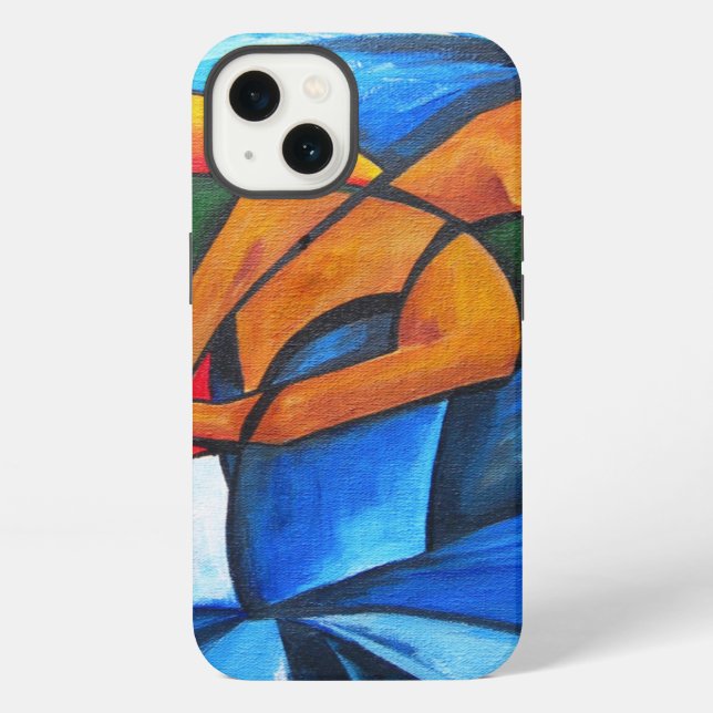 Dance in blue 2008 iPhone case (Back)