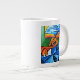 Dance in blue 2008 large coffee mug