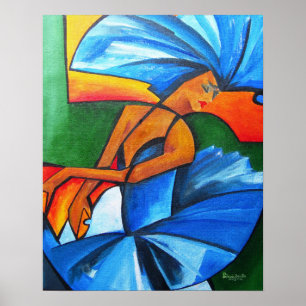 Dance in blue 2008 poster