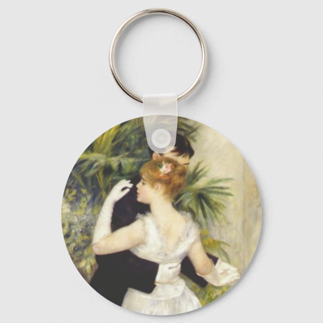 Dance in the City by Renoir Keychain (Front)