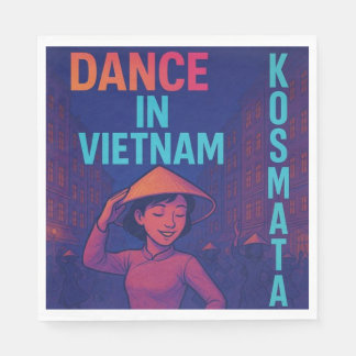 Dance in Vietnam - Serviette Napkin