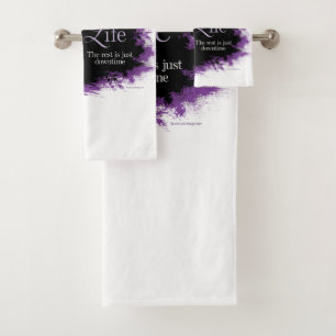 Dance Is Life Bath Towel Set