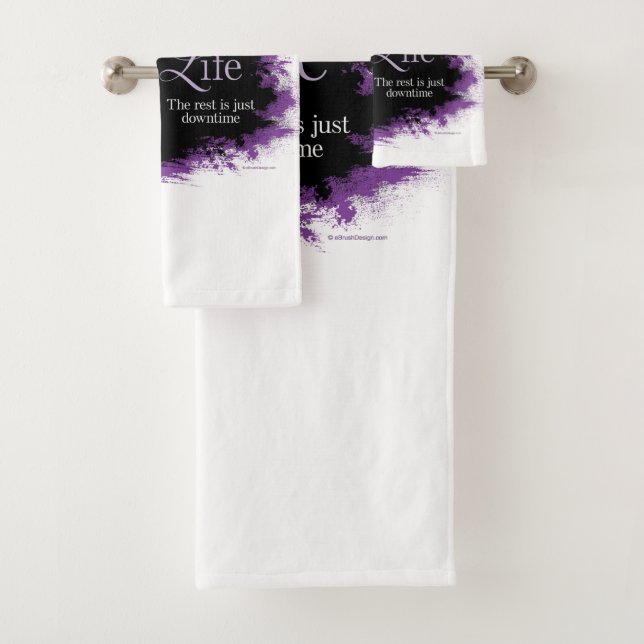 Dance Is Life Bath Towel Set (Insitu)