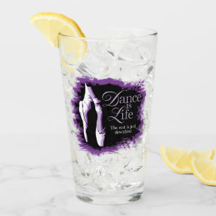 Dance Is Life Glass