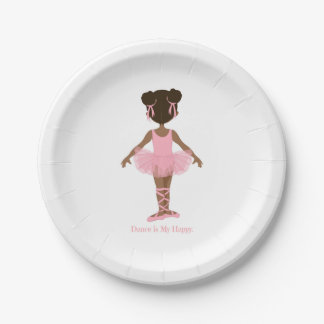 Dance is My Happy Paper Plates