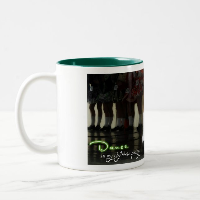 Dance is my rhythmic poetry Mug (Left)