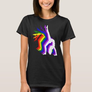 Dance Jazz Lyrical Ballet Contemporary Rainbow Dan T-Shirt