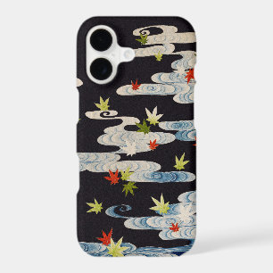 DANCE KIMONO,RUNNING WATER,FALLING LEAVES Floral