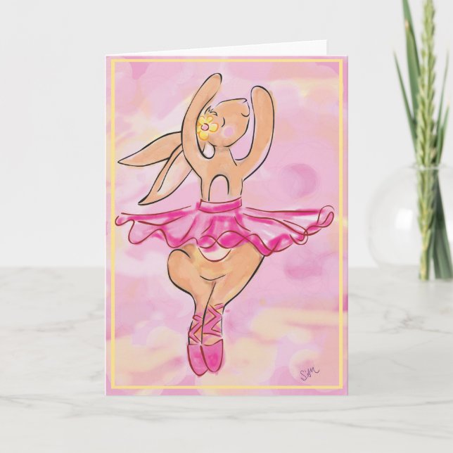 Dance Lesson Card (Front)