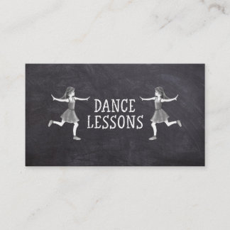 Dance Lessons Dancing Teacher Instructor Classes Business Card