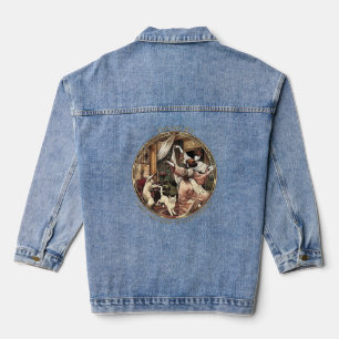 Dance Like No One Is Watching Art Nouveau t-shirt Denim Jacket