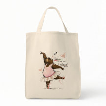Dance Like No One is Watching Funny Ballet Bear