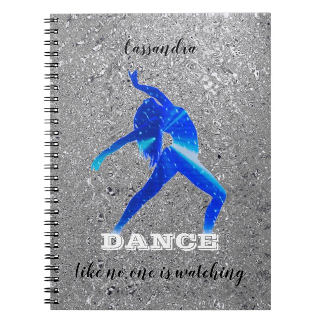 Dance - Like no one is watching - Notebook (Front)