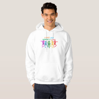 Dance Like Nobodys Alive Funny Dancing Skeletons  Hoodie