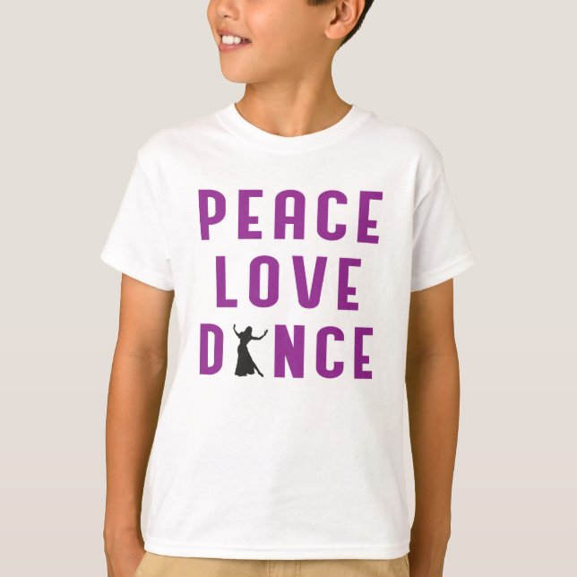 Dance Love Dancing Party Sport Dancer Funny Gift T-Shirt (Front)