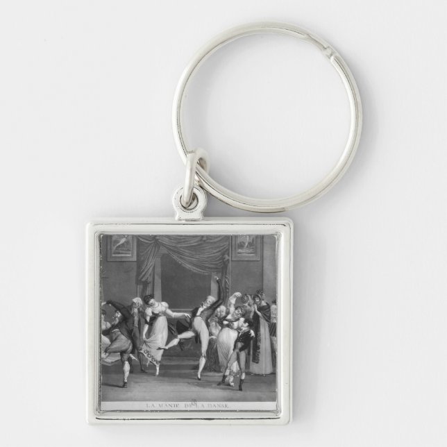 Dance mania, 1809 keychain (Front)