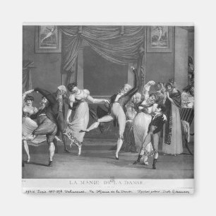 Dance mania, 1809 magnet