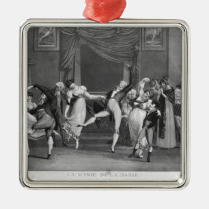 Dance mania, 1809 metal ornament
