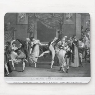 Dance mania, 1809 mouse pad