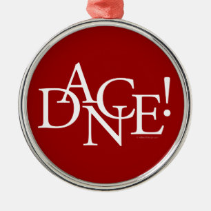Dance! Metal Ornament