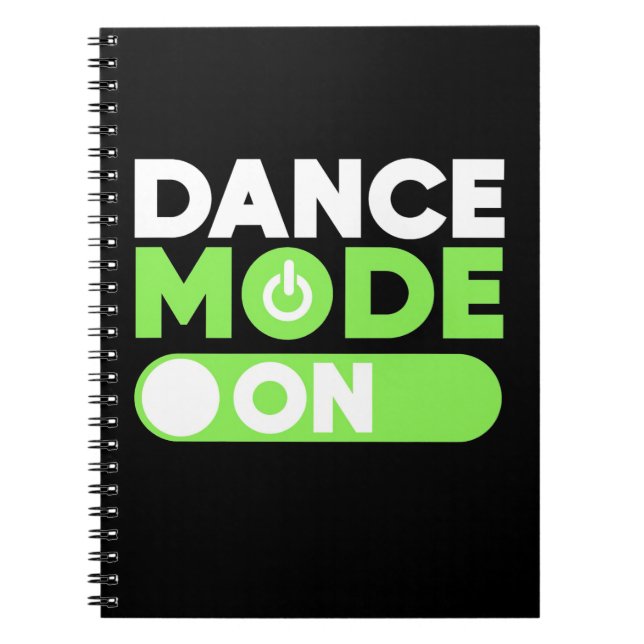 Dance Mode On Notebook (Front)
