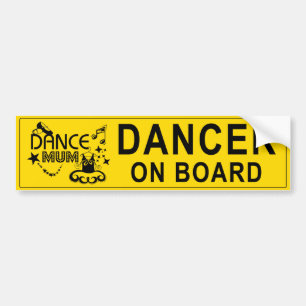 Dance Mom Bumper Sticker