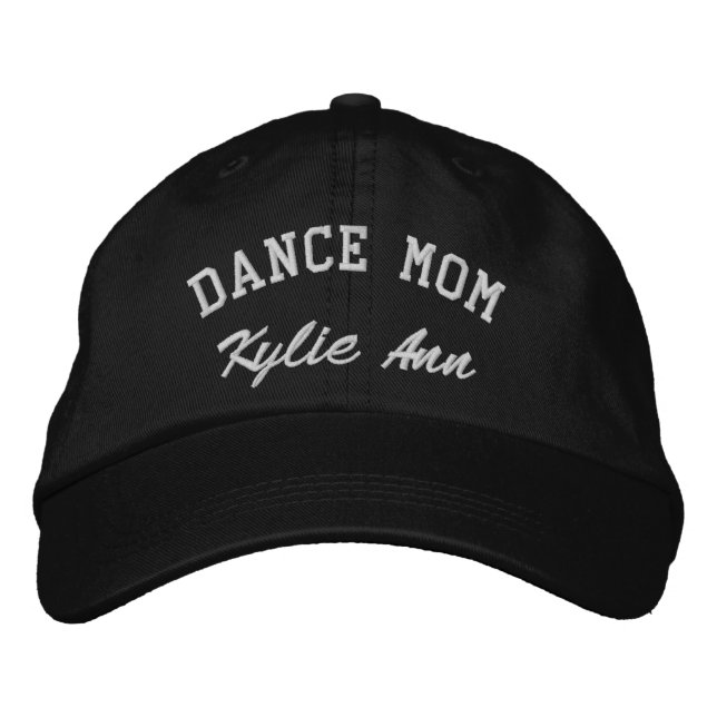 Dance Mom Cute Embroidered Hat (Front)