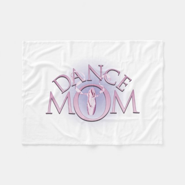 Dance Mom Fleece Blanket (Front (Horizontal))