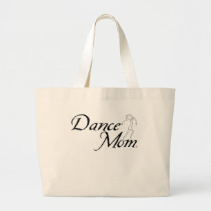 dance mom large tote bag