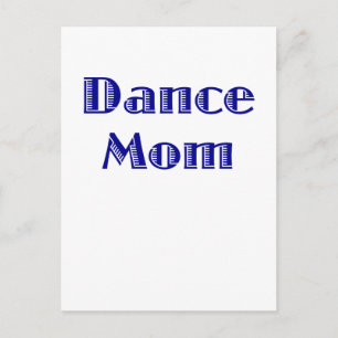 Dance Mom Postcard