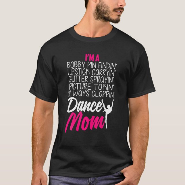 Dance mom Shirts for women Girls Gift for Proud Da (Front)