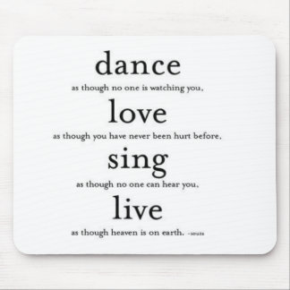 dance mouse pad