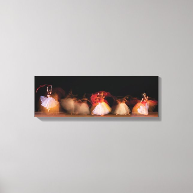 Dance Movement 2 Canvas Print (Front)