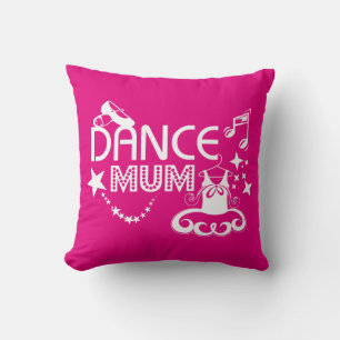 Dance Mum Throw Pillow