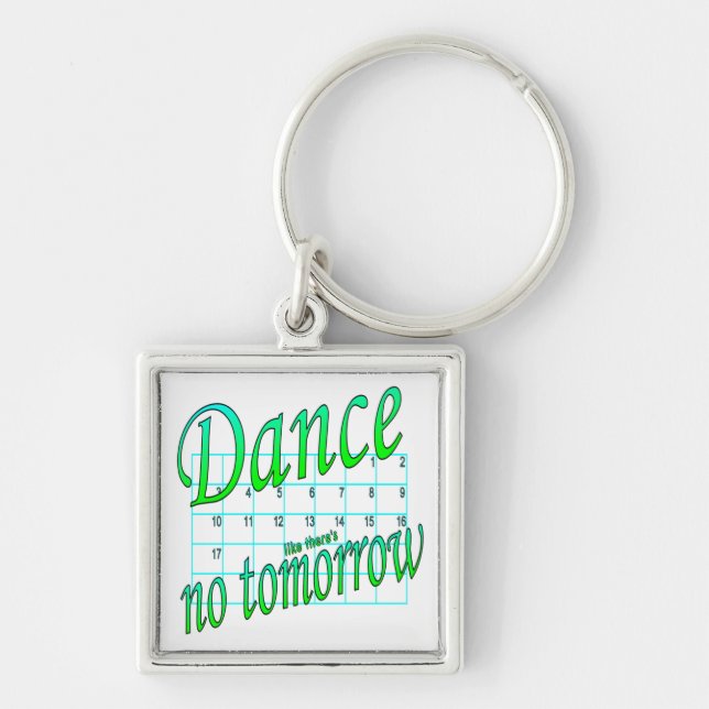 DANCE NECKLACE GIFT FOR DANCER KEYCHAIN (Front)