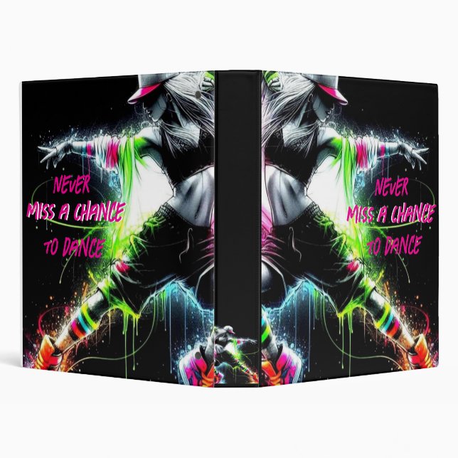 Dance never miss a chance binder (Background)