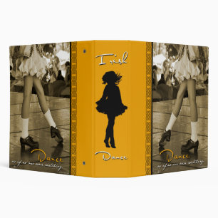 Dance No Ones Watching Sepia Binder