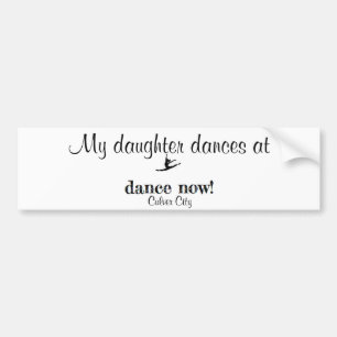 Dance Now Bumper Sticker