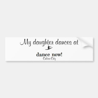 Dance Now Bumper Sticker