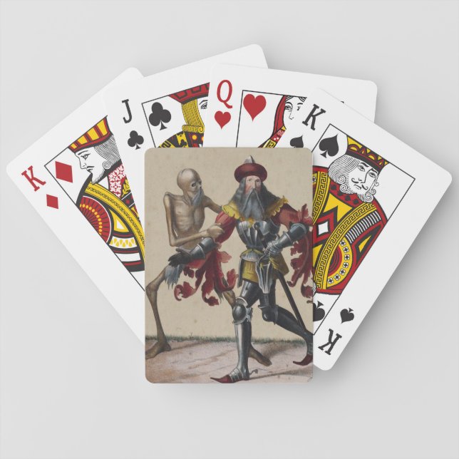 Dance of Death in Basel | The Nobleman Playing Cards (Back)