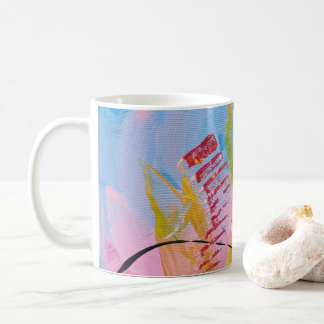 Dance of Elements Coffee Mug (With Donut)