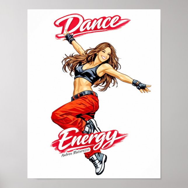 Dance of Energy and Freedom Poster (Front)