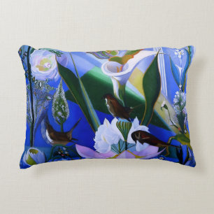 Dance of Spring by Joseph Stella Accent Pillow