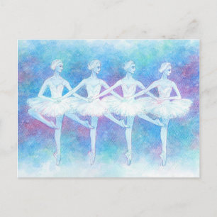 Dance of the Baby Swans Postcard
