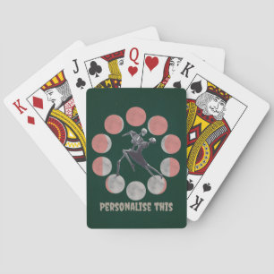 Dance of the Dead: Moonlit Masquerade Playing Cards